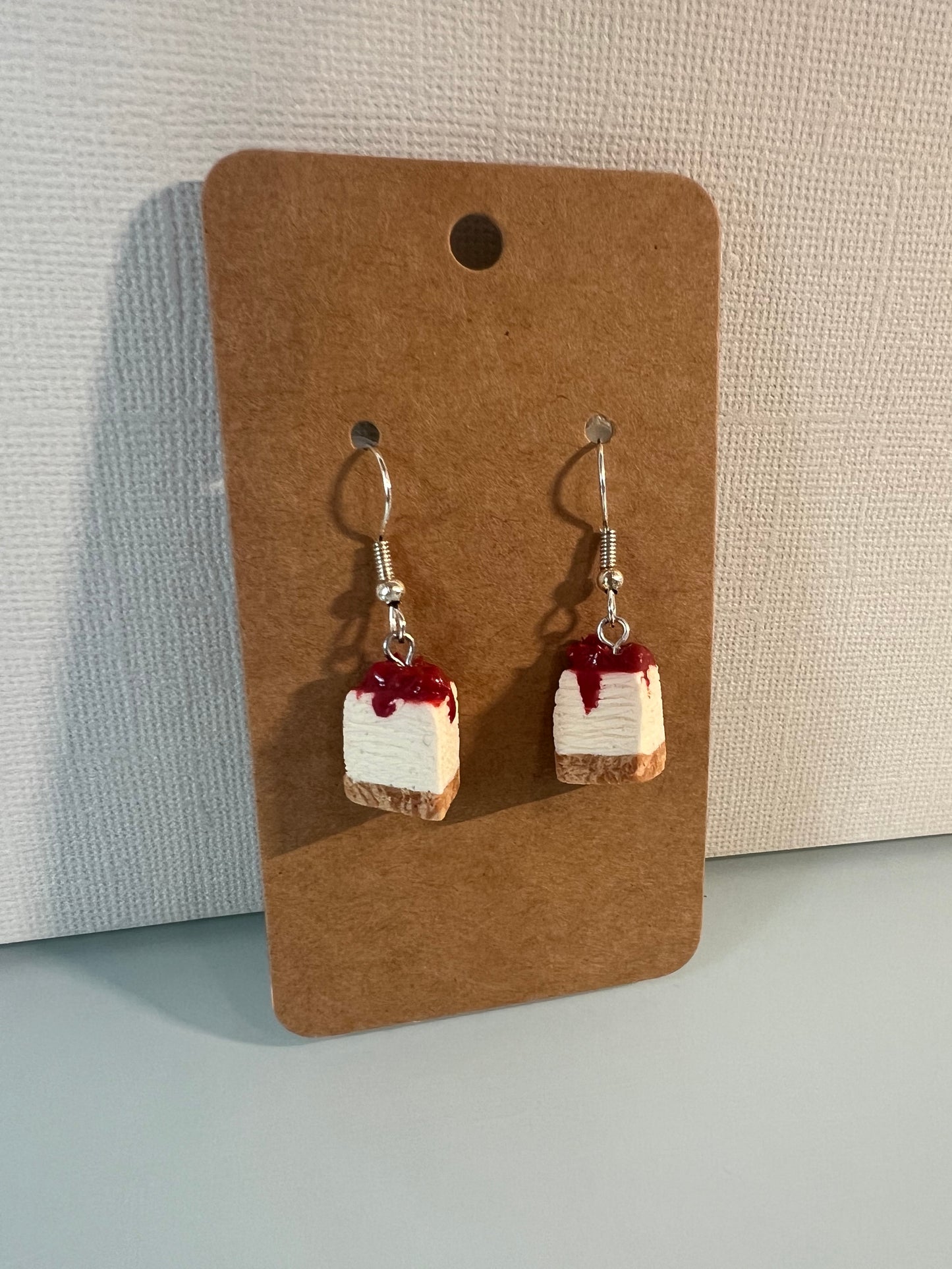 🍒 Cherry Cheesecake Earrings
